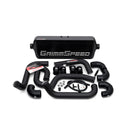 Grimmspeed Front Mount Intercooler Kit Black Coated Black Piping For Subaru 08-14 STI-1