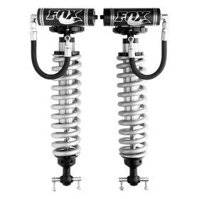 Fox 2007 Chevy 1500 4WD w/UCA 2.5 Factory Series 5.35in. R/R Coilover Shock Set - Black/Zinc