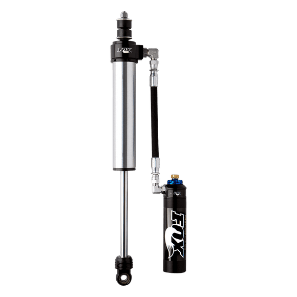 Fox 05+ Ford SD 2.5 Factory Series 10in. Remote Res. Front Shock Set w/DSC Adjuster / 4-6in. Lift