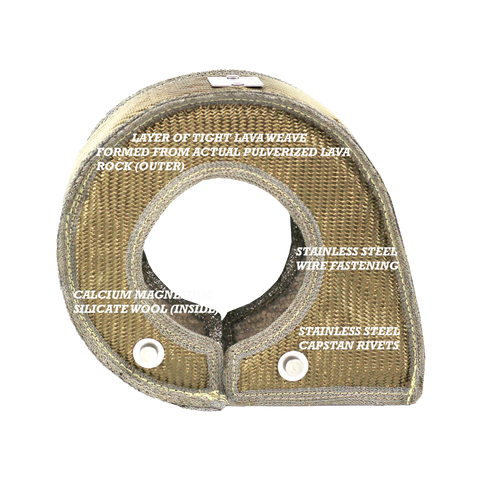 PTP GM 6.6L LB7 Duramax Lava Turbo Blanket