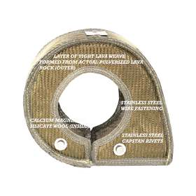 PTP GM 6.6L LB7 Duramax Lava Turbo Blanket - 0