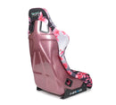 NRG FRP Bucket Seat PRISMA Japanese Cherry Blossom Edition W/ Pink Pearlized Back - Medium-5