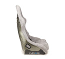 NRG FRP Bucket Seat ULTRA Edition - Large (Grey Alcantara/Pearlized Back)-2