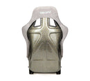 NRG FRP Bucket Seat ULTRA Edition - Medium (Grey Alcantara/Grey Pearlized Back)-5