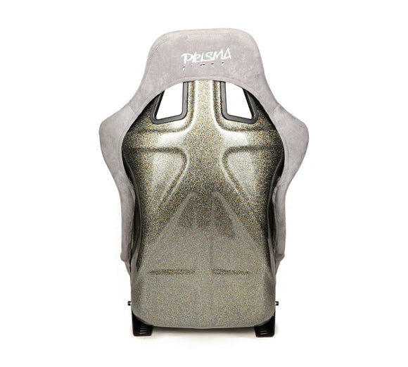 NRG FRP Bucket Seat ULTRA Edition - Medium (Grey Alcantara/Grey Pearlized Back)