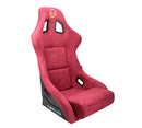 NRG FRP Bucket Seat PRISMA Edition - Medium (Maroon/ Pearlized Back)-1