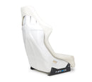NRG FRP Bucket Seat White Vinyl Material (Large)-2