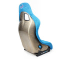 NRG FRP Bucket Seat ULTRA Edition - Medium (Blue Alcantara/Pearlized Back)-3