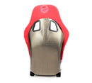 NRG FRP Bucket Seat ULTRA Edition - Medium (Red Alcantara/Pearlized Back)-4