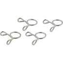 All Balls Racing Hose Clamp 4 Pack - 9mm-1