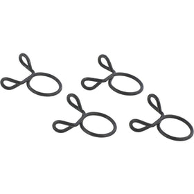 All Balls Racing Hose Clamp 4 Pack - 10.3mm