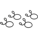 All Balls Racing Hose Clamp 4 Pack - 12mm-1