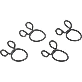 All Balls Racing Hose Clamp 4 Pack - 10mm