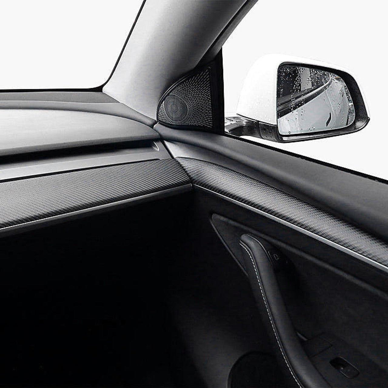 Fabspeed Tesla Model 3 Carbon Fiber Dashboard + Door trim