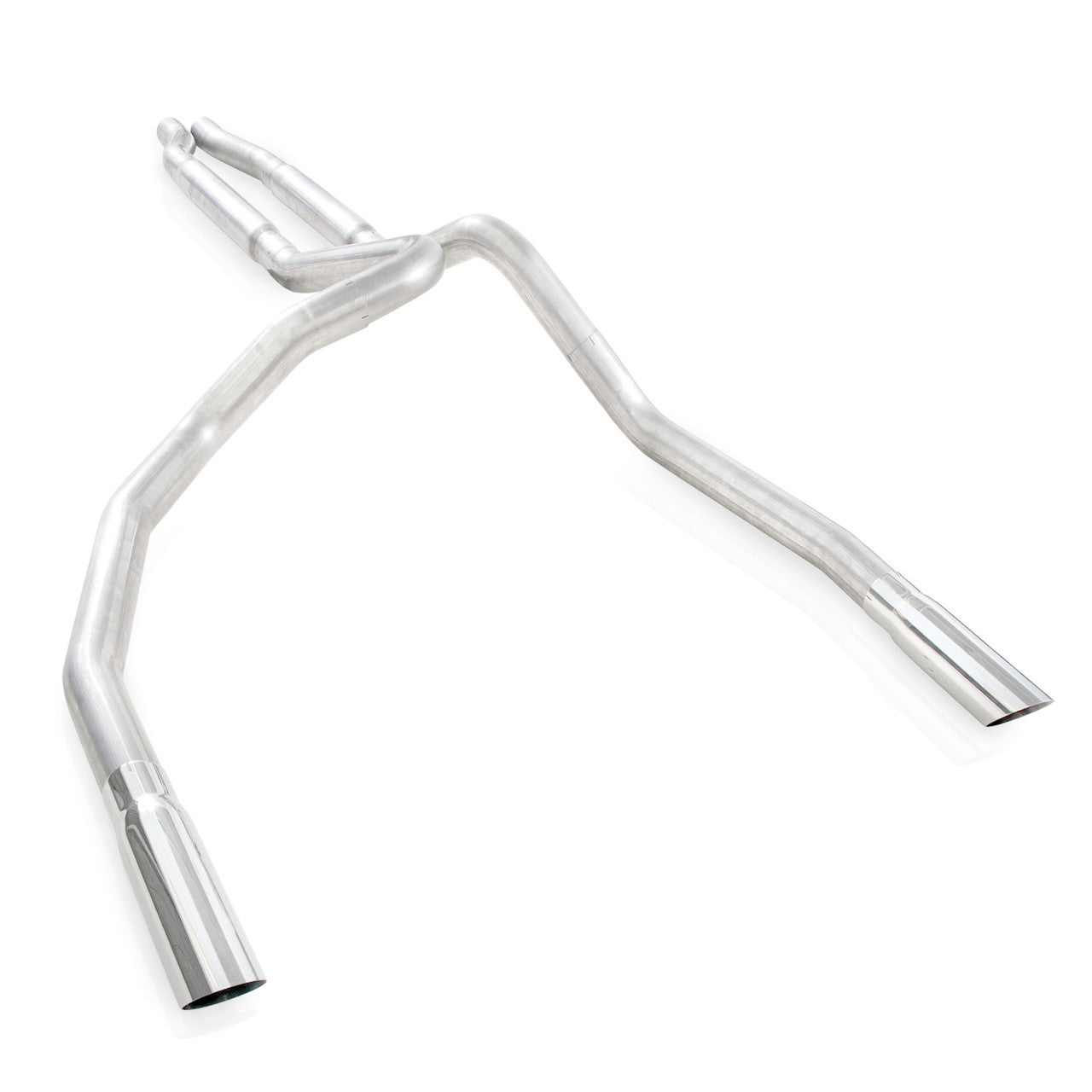Stainless Works 2011-14 F-150 5.0L 3in Exhaust Y-Pipe S-Tube Mufflers Under Bumper Exit