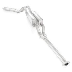 Stainless Works 2011-14 F-150 5.0L 3in Exhaust S-Tube Mufflers Behind Passenger Rear Tire Exit