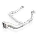 Stainless Works 15-18 F-150 3.5L Downpipe 3in High-Flow Cats Y-Pipe Factory Connection-3