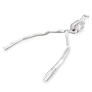 Stainless Works 2010-14 Ford Raptor 3in Exhaust Y-Pipe S-Tube Mufflers Under Bumper Exit-1