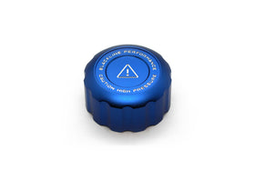 Goldenwrench Blackline Performance BMW M Car Series Charge Cooler Tank Cap Cover - Motorsport Blue