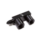 Chase Bays 3AN Male to 2 M10x1.0 Convex Female F Fitting-1