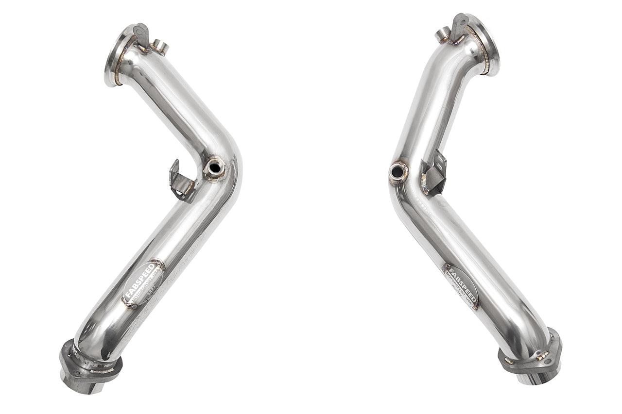 Fabspeed BMW X6M E71 Cat Bypass Downpipes
