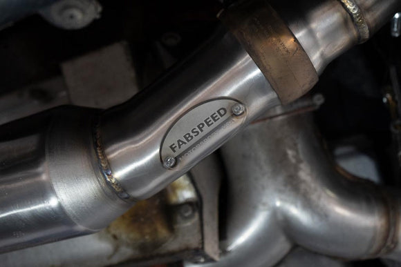Fabspeed Porsche 964 Carrera Sport highflow Catalytic Converter (1989-1994)