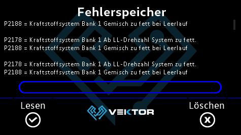 Vektor Technik Digital Data Display Gauge For VW MK7 GTI & Golf R (Antenna)