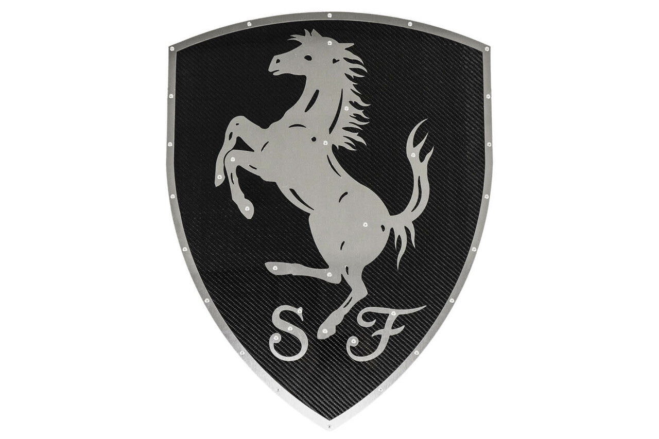 Fabspeed Carbon Fiber Wall Art - Ferrari