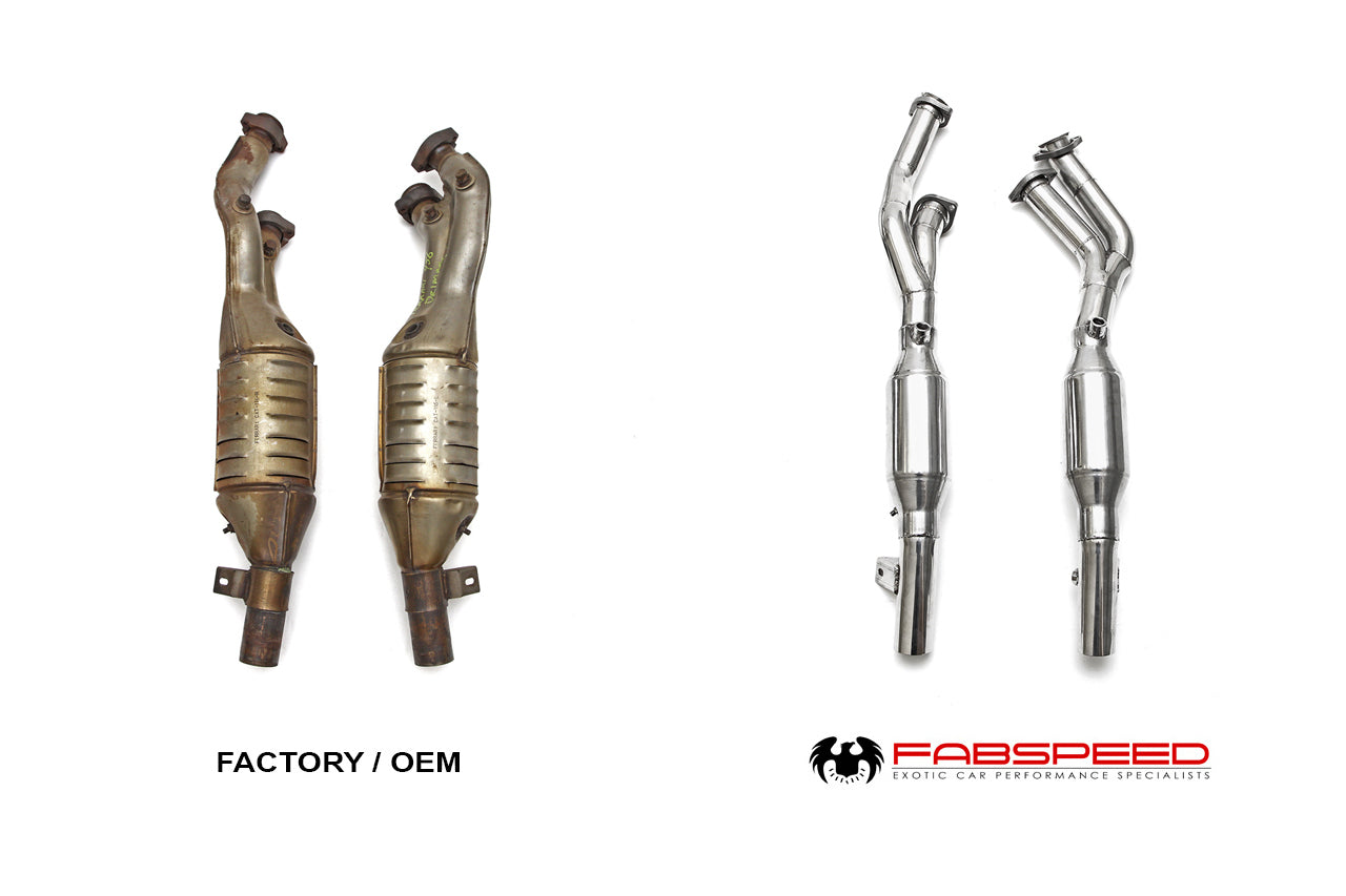 Fabspeed Ferrari 456 Sport Catalytic Converters - 0