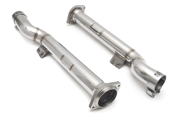 Fabspeed Ferrari 599 Secondary Cat Bypass Pipes (2006-2012)