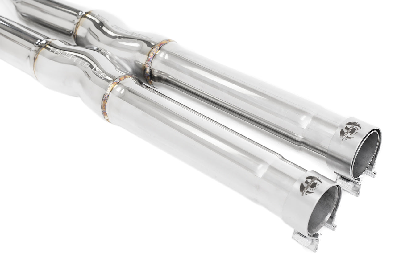 Fabspeed Ferrari California Resonator Bypass X-Pipe (2009-2014) - 0
