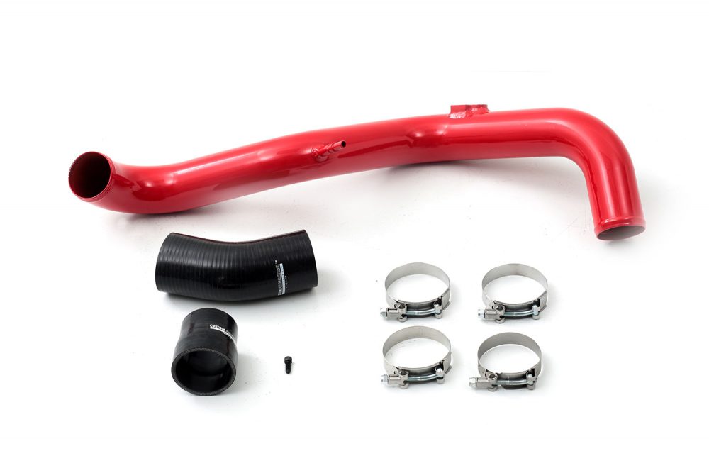 CP-e METHcharg Charge Hard Pipe Ford Fiesta ST / CNC Throttle Flange. MAP Sensor Race Red