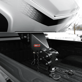 EXECUTIVE TORSION-FLEX Auto Latch Rhino Fifth Wheel Pin Box Replacement with Gooseneck 2 5/16" Coupler 2.5K - 4.5K pin weight range 25K Towing - 0