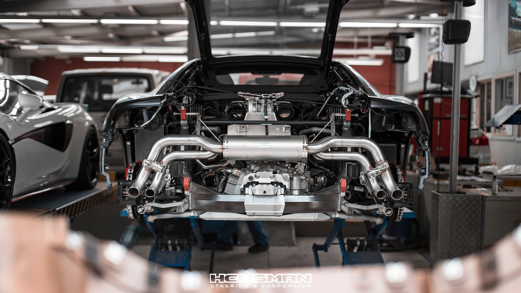 Audi R8 V10 (without GPFs) Active Titan Sport Exhaust (2020 on USA/ROW Spec)
