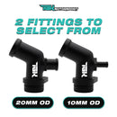 TGK Motorsport Audi 4.0T Front Thermostat Billet Piping Kit RS6/RS7/A8/S8-2