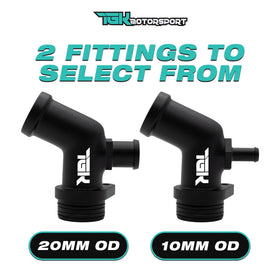 TGK Motorsport Audi 4.0T Front Thermostat Billet Piping Kit RS6/RS7/A8/S8 - 0
