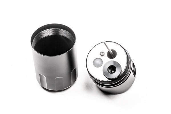 Radium Engineering Dual Catch Can Kit 08-16 Mitsubishi Evo Fluid Lock - 0