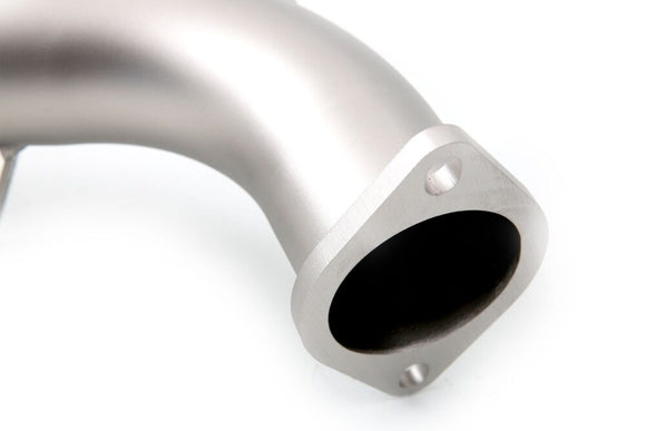 CP-e Ford Focus RS 2.3L '16-. QKspl Downpipe / Stock Flange 3.00 V-Band Back