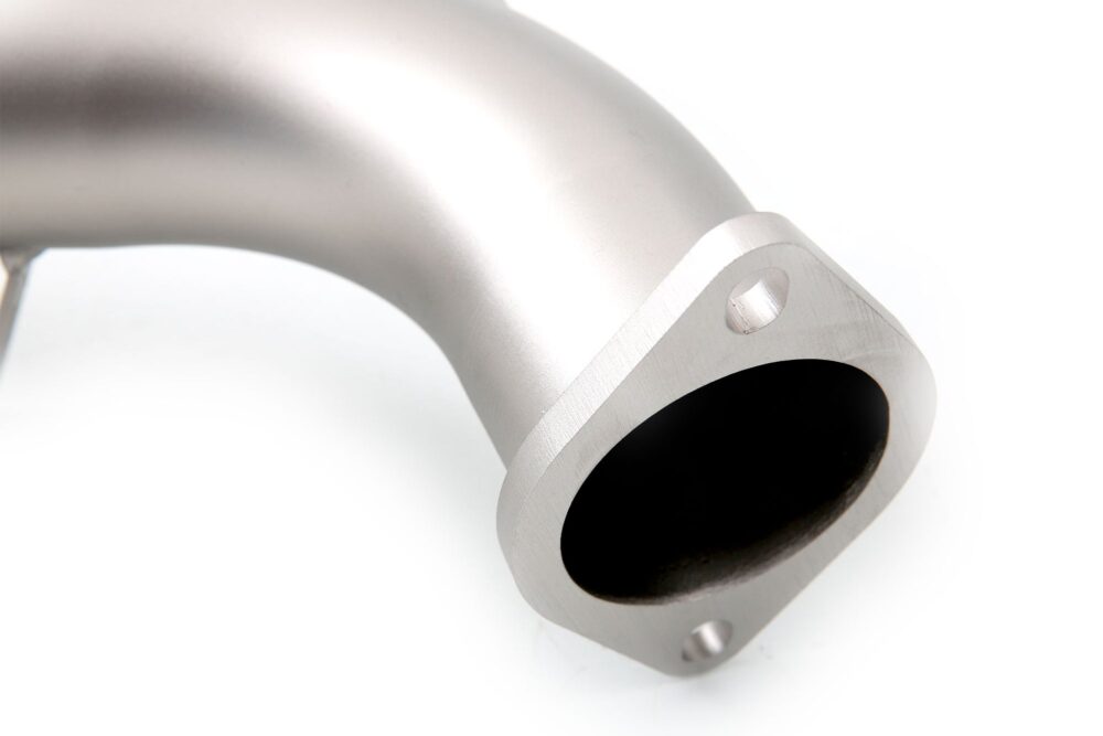 CP-e Ford Focus RS 2.3L'16-. QKspl Downpipe / Stock Flange 3.00 V-Band Back