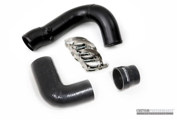 CP-e Ford Focus RS EcoBoost 2.3L '16-. METHcharg Chargepipe / CNC Meth Bung 1/4"