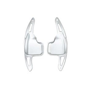 Buy silver BMW Aluminum Paddle Shifter Extensions For F30 F31 F32 F10 F20 F22 F15 F16 X1 X3 X4 X5 X6