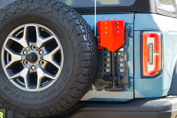 2021-2026 Ford Bronco Tailgate Reinforcement Molle Panel