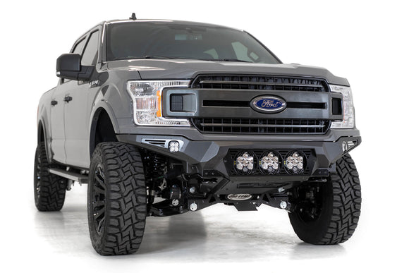Addictive Desert Designs 18-20 Ford F-150 Bomber Front Bumper w/ 3 Baja Designs LP6 Mounts