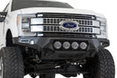 Addictive Desert Designs 17-20 Ford Super Duty Bomber Front Bumper w/ Mounts For 4 Rigid 360 6in-1