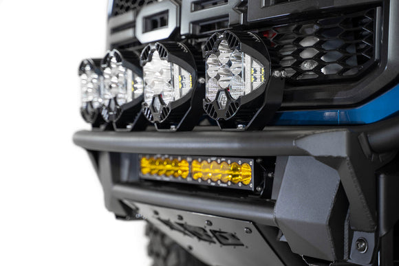 Addictive Desert Designs 17-20 Ford Raptor Pro Bolt-On Front Bumper - Hammer Black