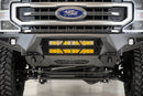 Addictive Desert Designs 17-20 Ford Super Duty Bomber Front Bumper w/ Mounts For 20in Light Bars-7