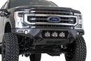 Addictive Desert Designs 17-20 Ford Super Duty Bomber Front Bumper w/ Mounts For 3 Baja Designs LP6s-1