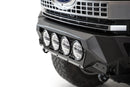 Addictive Desert Designs 17-20 Ford Super Duty Bomber Front Bumper w/ Mounts For 4 Rigid 360 6in-9