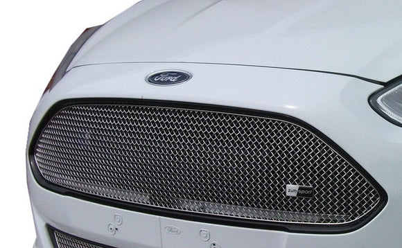 Zunsport Ford Fiesta Zetec S - Upper Grille - Silver Finish