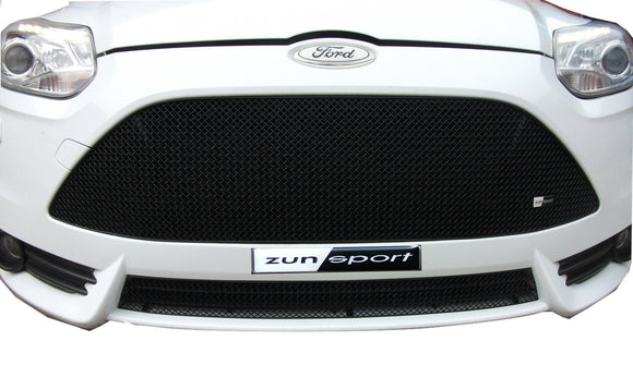 Zunsport Ford Focus ST Mk3 Front Grille Set - Black finish